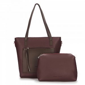 Женская сумка-шоппер  коричневая HLD-8898-03
