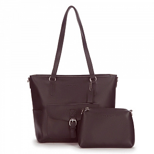 Женская сумка-шоппер  фиолетовая FS-879-74