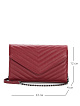 GNN-2806-03 бургунди сумка женская (кожа) Jane's Story