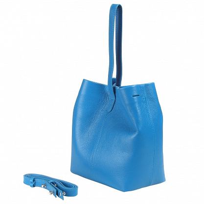 FB-80556-85 голубая сумка женская (кожа) Jane's Story