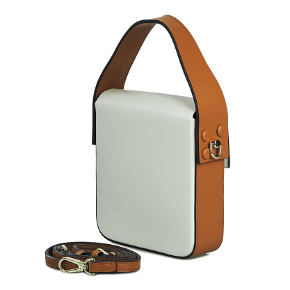 JS-0459-62 белая сумка женская (кожа) Jane's Story