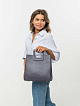 JS-9532-77 серая сумка женская (кожа) Jane's Story