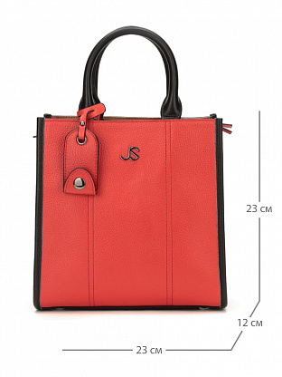 YFN-8008-12 красная сумка женская (кожа) Jane's Story