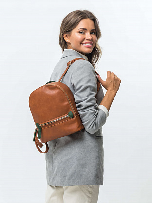 BJX-B337-09_65 коричневый рюкзак женский Jane's Story