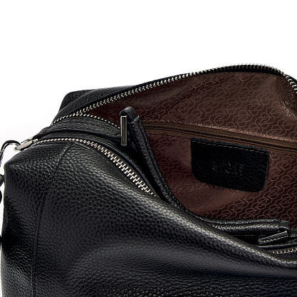 JS-1552-04 черная сумка женская (кожа) Jane's Story