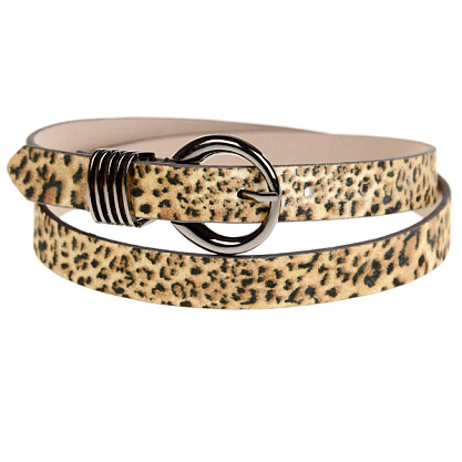 FB-1109 леопард ремень (кожа) Fancy's bag