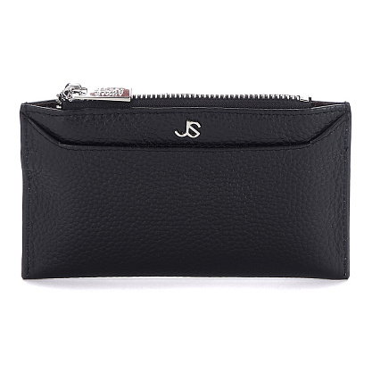 XF-201-04 черный кошелек женский (кожа) Jane's Story