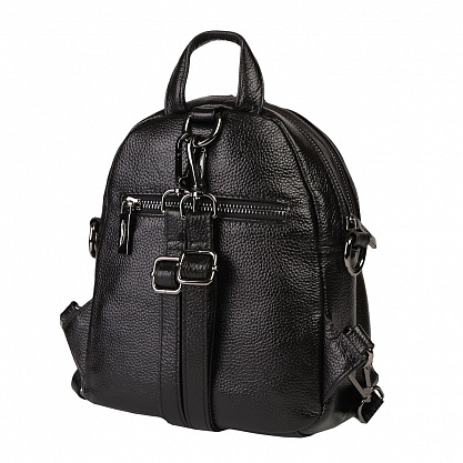 GLY-5005-04 черный рюкзак женский (кожа) Jane's Story