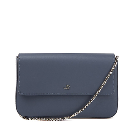 VL-W132-60 синяя сумка поясная женская (кожа) Jane's Story