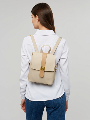 JS-82095-62 белый рюкзак женский (кожа) Jane's Story