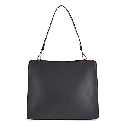 JS-9551-04 черная сумка женская (кожа) Jane's Story