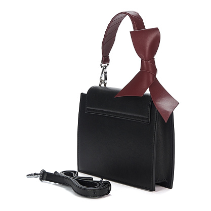 QZ-CK13-04 черная сумка женская (кожа) Jane's Story