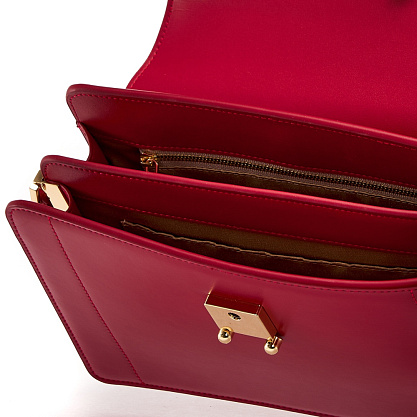 JS-9993-12 красная сумка женская (кожа) Jane's Story