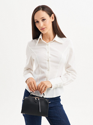 JS-1044-04 черная сумка женская (кожа) Jane's Story