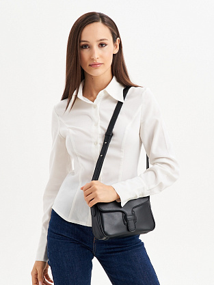 JS-2038-04 черная сумка женская Jane's Story