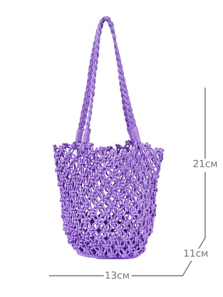 JS-992-74 фиолетовая сумка женская Jane's Story