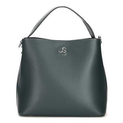 FL-9070-2-65 зеленая сумка женская (кожа) Jane's Story