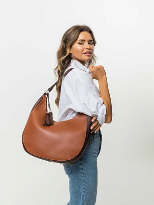 GD-C266-1-09 коричневая сумка женская Jane's Story