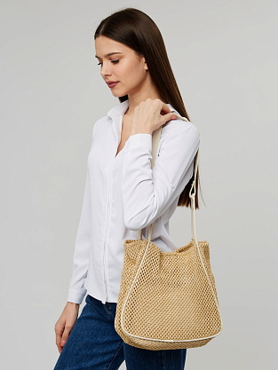 JS-2597-62 белая сумка женская Jane's Story