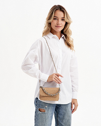 JS-1912-1-61 бежевая сумка женская Jane's Story