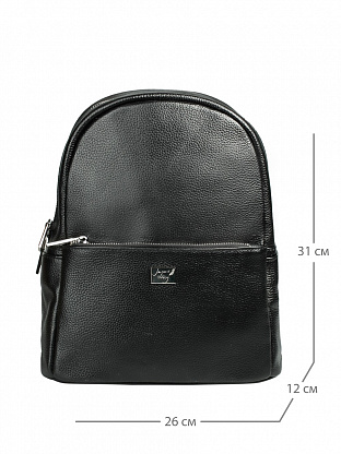 JX-6003-1-04 черный рюкзак женский (кожа) Jane's Story
