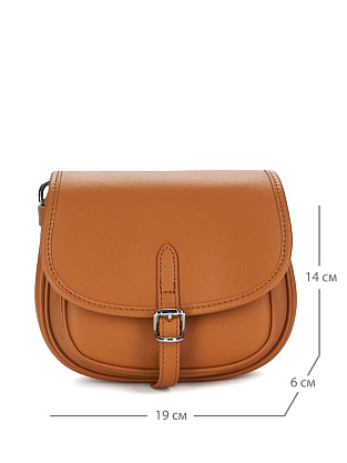 YY-8873-67 желтая сумка женская (кожа) Jane's Story