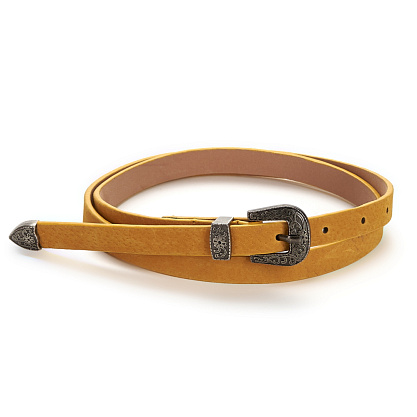 FB-1115-67 желтый ремень (кожа) Fancy's bag