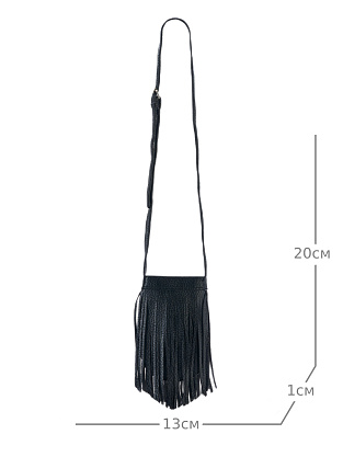 JS-6063-04 черная сумка женская Jane's Story