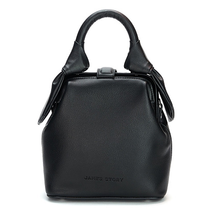 QZ-50563-04 черная сумка женская (кожа) Jane's Story