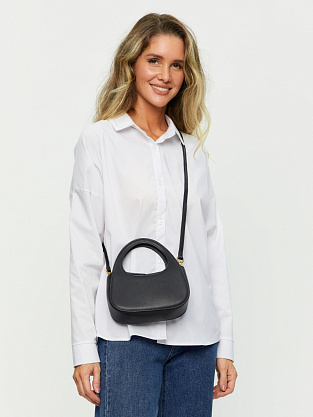 JS-180229-04 черная сумка женская (кожа) Jane's Story