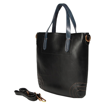 LM-1638-04_60 черно_синяя сумка женская Jane's Story