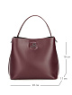FL-9070-3-03 бургунди сумка женская (кожа) Jane's Story
