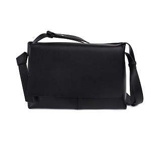 JS-9080-04 черная сумка женская (кожа) Jane's Story