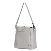 HBG-8990-77 серая сумка-рюкзак женская (кожа) Jane's Story