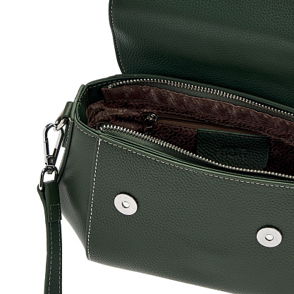 JS-1802-65 зеленая сумка женская (кожа) Jane's Story