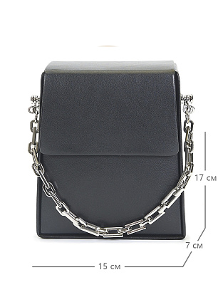 JS-306-04 черная сумка женская (кожа) Jane's Story