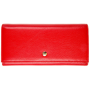 Женский кошелек красный H-6600-12 натуральная кожа