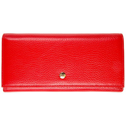 H-6600-12 красный кошелек женский (кожа) Jane's Story