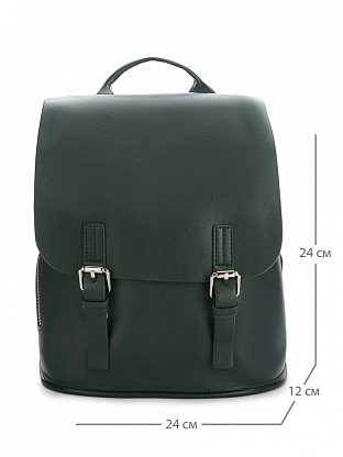 XX-8143-S-65 зеленый рюкзак женский (кожа) Jane's Story