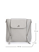 HBG-8990-77 серая сумка-рюкзак женская (кожа) Jane's Story