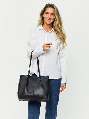 JS-3116-04 черная сумка женская Jane's Story