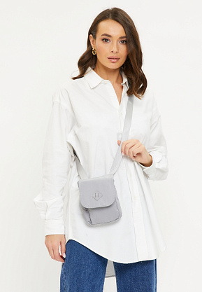 JS-1560-77 серая сумка женская Jane's Story