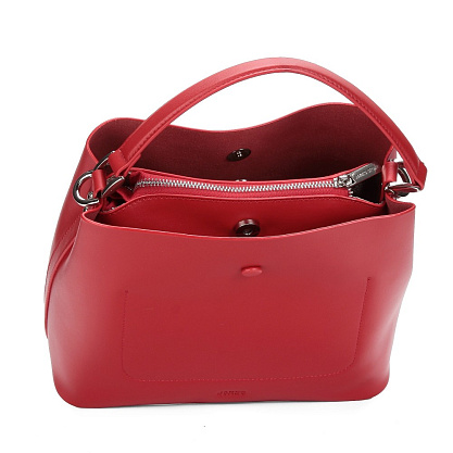 ID-9003-12 красная сумка женская (кожа) Jane's Story