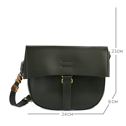 JS-9062-65 зеленая сумка женская (кожа) Jane's Story