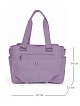 JS-2515-74 фиолетовая сумка женская Jane's Story