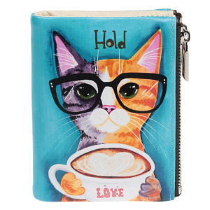 Женский кошелек мультиколор SEA-702-6 натуральная кожа