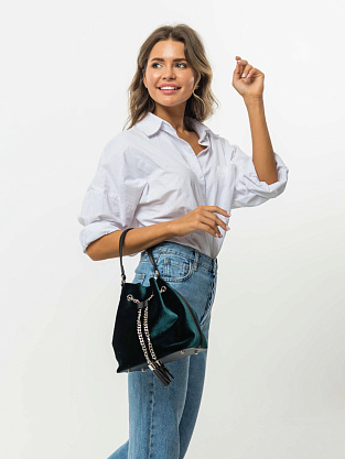 MDD-9604-65 зеленая сумка женская Jane's Story