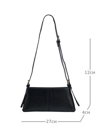 JS-A8002-04 черная сумка женская Jane's Story