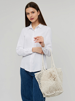 JS-873-62 белая сумка женская Jane's Story