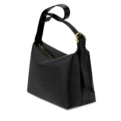 JS-098-04 черная сумка женская (кожа) Jane's Story